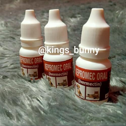 Foto Produk Obat scabies pada kelinci kepromex oral dari KingsBunny