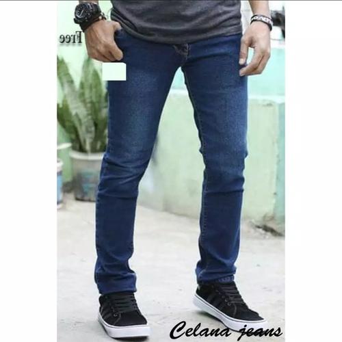 Foto Produk CELANA JEANS PANJANG PRIA PREMIUM - Biru Tua, 27-28 dari Ls collection2
