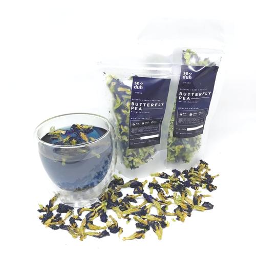 Foto Produk SEDUH - Bunga Telang Kering Teh Butterfly Pea Blupea Tisane 10 Gram dari Seduh Tisane