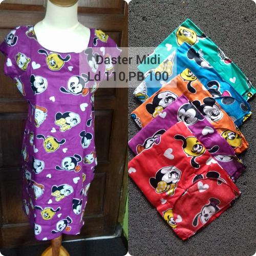 Foto Produk GROSIR DASTER MIDI (MINIM 1SERI/5PCS) dari Ania Grosir Daster