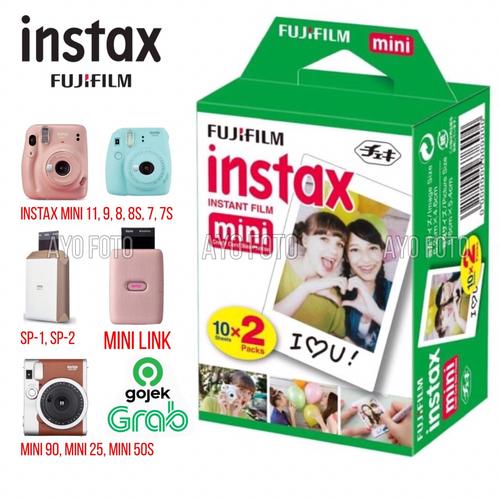 Foto Produk 20 Sheet Fujifilm Instax Paper / Isi Ulang Kertas Foto Instax Polaroid dari Ayo Foto