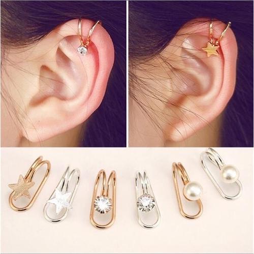 Foto Produk Ear clip simple one | anting jepit | aksesoris import murah dari Sunset Acc Collection