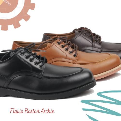 Foto Produk sepatu pantofel kulit pria model Archie sepatu kerja sepatu formal dari faiz footwear