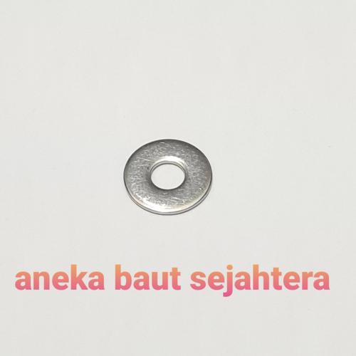 Foto Produk Ring Plat M4 Stainless - Lebar dari ANEKA BAUT SEJAHTERA