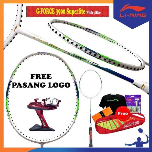 Foto Produk Raket Badminton LINING SUPERLITE G-FORCE 3900 +Tas komplit+sablon LOGO dari Hebohstore