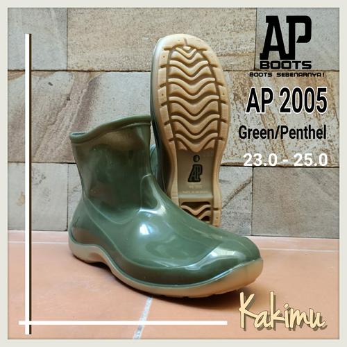 Foto Produk SEPATU BOOT WANITA MURAH AP 2005 GREEN dari kakimu_ols