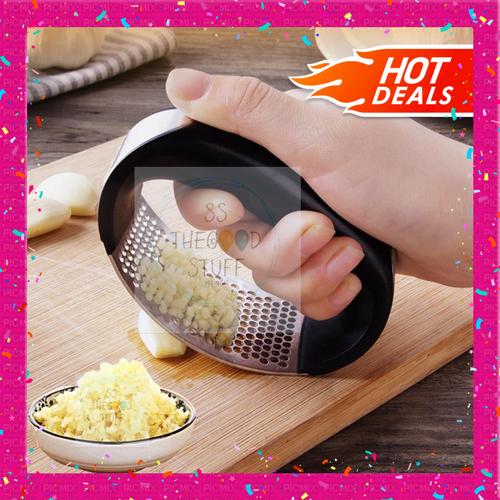 Foto Produk Penghancur Bawang Putih Stainless / Garlic Crusher dari SS TheGoodStuff
