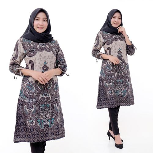 Foto Produk Tunik Batik Fashion Wanita Size Jumbo Terbaru - XL dari Meyda_Batik
