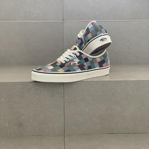 VANS Authentic Woven Checkerboard Multicolor Original di  Tokopedia