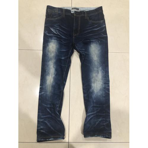 Jual Navy Blue Long Jeans - Kota Medan 
