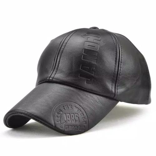 Jual Topi Kulit Baseball Cap import 