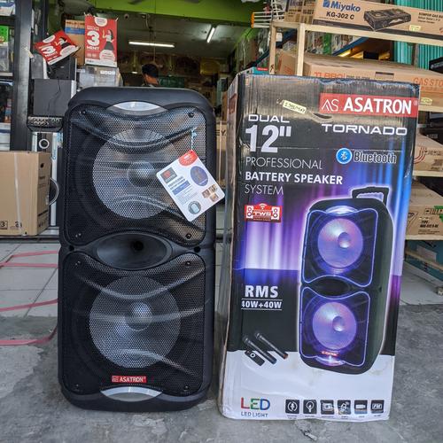 Jual speaker portable asatron tornado m 