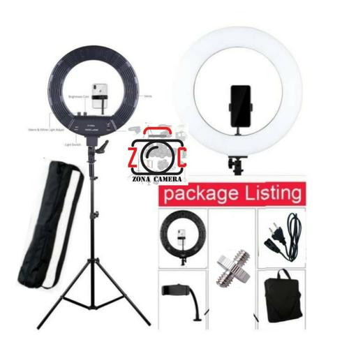 Foto Produk Ringlight LED Peyond 18 inch Ring Light Bi-color Lisensi Latour dari zona camera