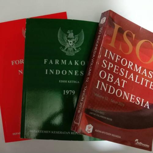 Foto Produk BUKU PAKET FARMASI FARMAKOPE EDISI 3 ISO OBAT FORMULARIUM NASIONAL dari TokoBukuKhasanah