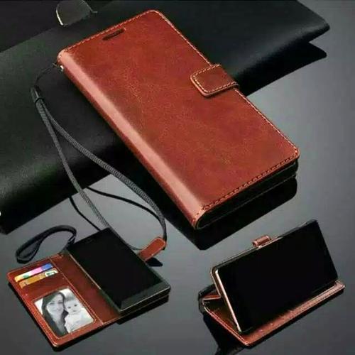 Foto Produk Flip Walet Realme C1 Sarung Kulit Leather Case Book Cover Standing dari Indo Smart Acc