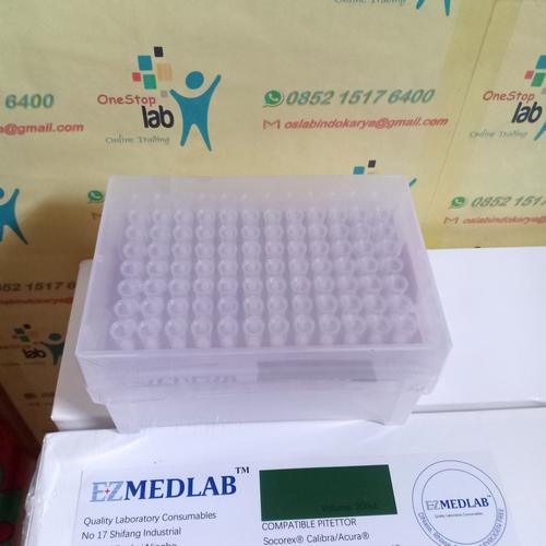 Jual Filter tips 200 uL Sterile pipet tip filter for micropipette 96