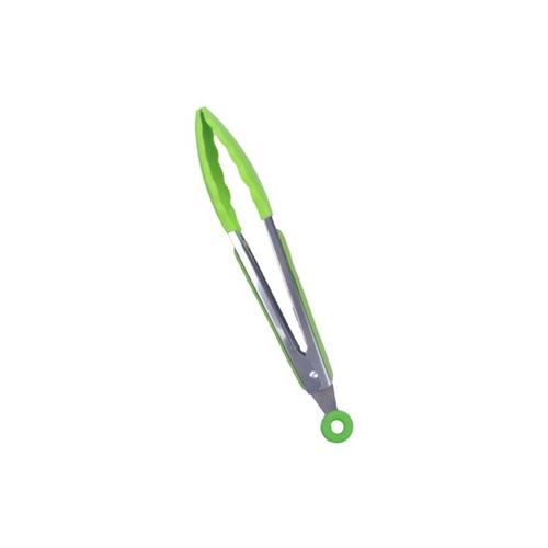 Foto Produk Capitan Penjepit Makanan Tongs Silikon Stainless Besar 27 cm - Hijau dari SeekNDeal