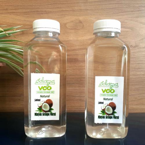 Foto Produk vco virgin coconut oil 500ml minyak kelapa murni dari salama vco