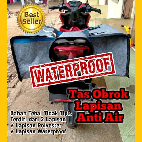 Foto Produk Tas Obrok Anti air waterproof JUMBO / Tas Motor Anti Air JUMBO dari Alvin Product