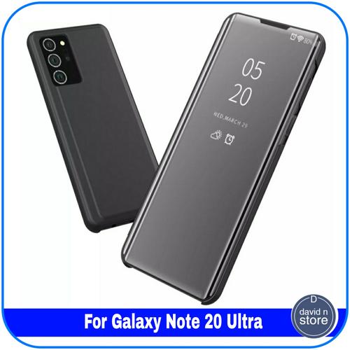 Foto Produk Casing Samsung Galaxy Note 20 Ultra Flip Case Mirror Cover Hardcase dari david n store