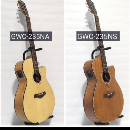Foto Produk Gitar cowboy akustik elektrik GWC-235 eq Tuner layar dari JakartaUndercover.id