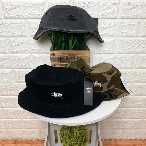 Jual Stussy Basic Washed Crusher Bucket 