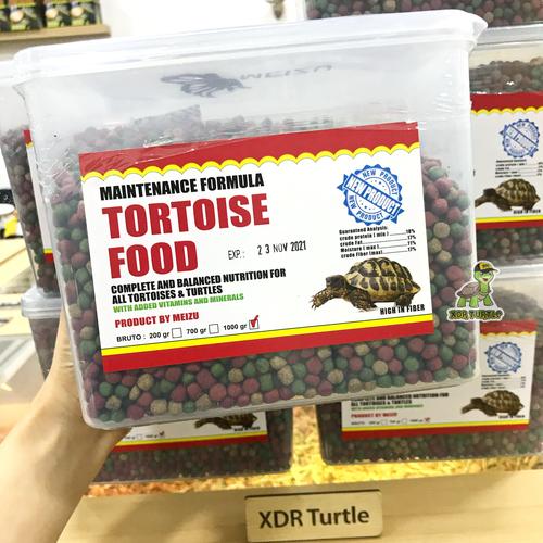 Jual MEIZU TORTOISE FOOD 1KG PELET UNTUK KURA DARAT TORTOISE SULCATA ...