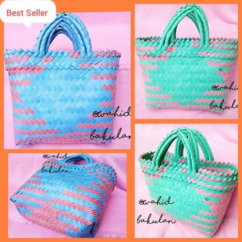 Foto Produk Tas anyaman kecil-Tas Parcel - souvenir -tas pasar dari Wahid bakulan