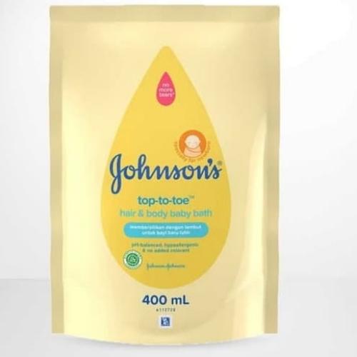 Foto Produk Johnsons Johnson Baby Bath Top to toe Wash refill 400ml dari Nic Shop