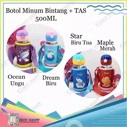 Jual Bn Botol Air Minum Anak Lucu Bintang 500ml Tas Jakarta Barat Basyarah Shoop Tokopedia
