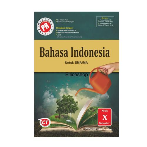 Foto Produk Buku PR/ LKS Bahasa Indonesia kelas 10, tahun 2020 dari Ellice Shop