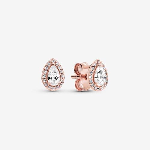 Jual Pandora Teardrop Halo Stud 