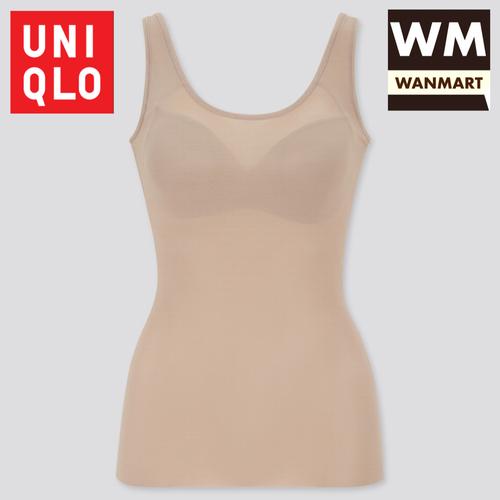 Jual Uniqlo Body Shaper Seamless Atasan Bra Kaos Dalam Korset Wanita Khaki Kota Depok Wan Mart Tokopedia
