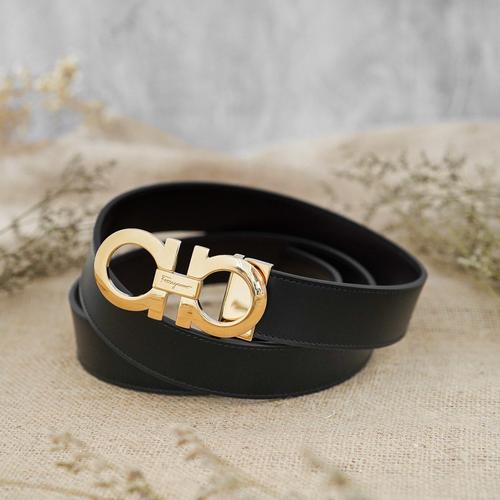 Jual salvatore ferragamo reversible 