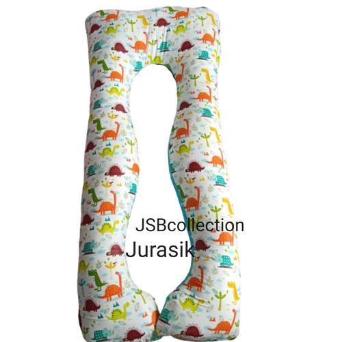 Foto Produk Bantal ibu hamil isi bantal+ sarung pakai resleting motif banana dari jsb collection