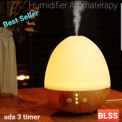 Foto Produk AROMATHERAPY AIR HUMIDIFIER OIL DIFFUSER EGG SHAPE 235ml/DIFFUSER OIL dari BLSS