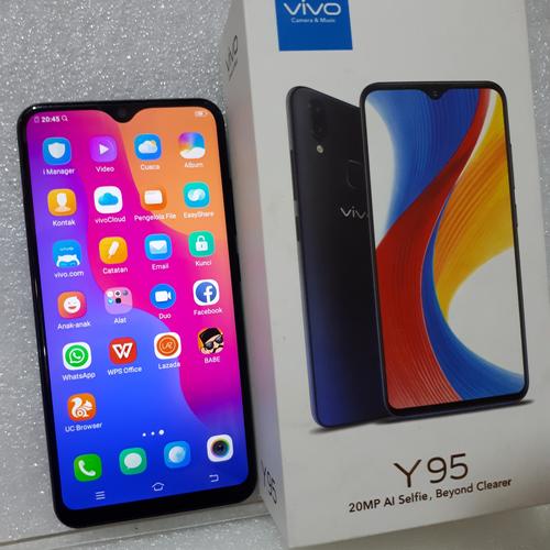 Jual Vivo Y95 4 32 Ram 4gb Rom 32gb Second Fullset Hitam Grade B Jakarta Barat Raja Online Murah Tokopedia