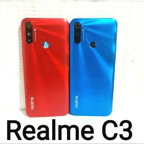 Jual Back Casing Realme C3 Backdoor Realme C3 Merah Jakarta Pusat Infosparepart Acc Tokopedia