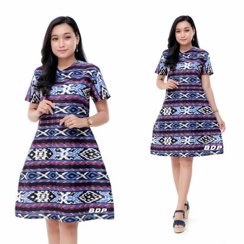 Foto Produk DRESS BATIK SONGKET WANITA dari sabrinabatikpekalongan