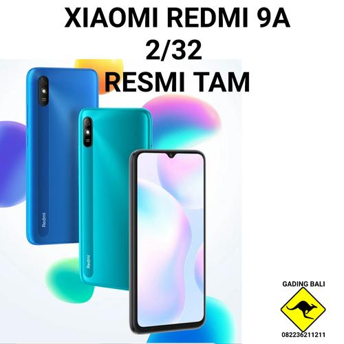 Foto Produk Xiaomi Redmi 9A 2/32 Ram 2 Gb Internal 32 Gb Resmi TAM - Abu-abu dari Gading Bali Shop
