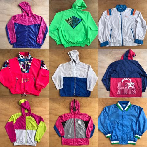 retro colorful jacket