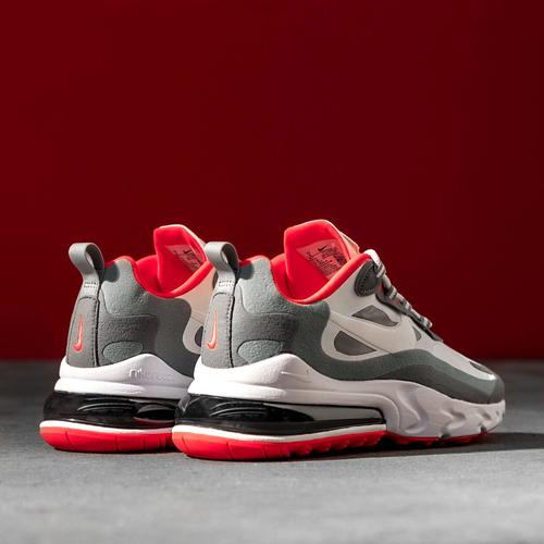Jual Nike Air Max 270 React “Grey/Orange” Kota Bandar Lampung