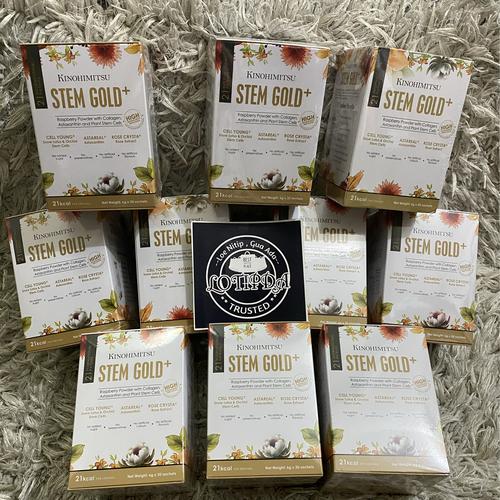 Foto Produk KINOHIMITSU STEMGOLD+ 30 SACHETS ORIGINAL SINGAPORE dari Lotipda