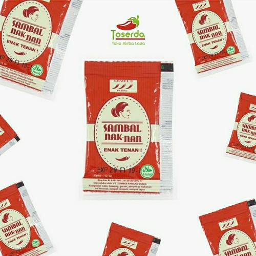 Gambar Sambal Bawang Naknan Sachet Level 3 1 Renceng atau 10pcs dari TOSERDA Kota Bandung Tokopedia