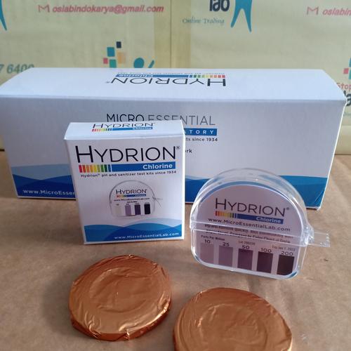 Jual Hydrion CM 240 Chlorine test paper 10200 ppm / klorin tes paper