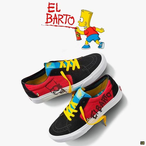 Jual Sepatu Vans X The Simpsons Sk8-Low “El Barto” Original BNIB! - Kota  Denpasar - Good Evil Store | Tokopedia
