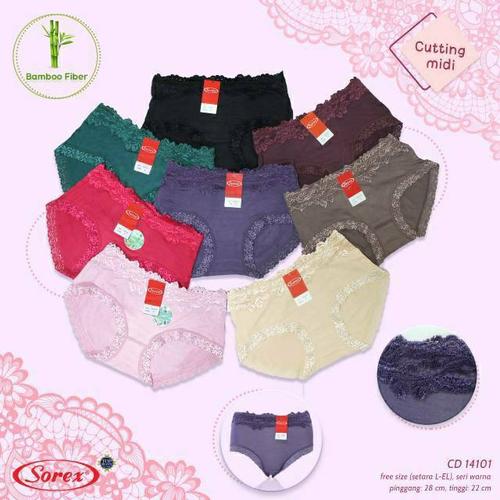 Foto Produk Celana Dalam Wanita Bamboo Fiber Sorex 14101 dari MMcollections mom&kids
