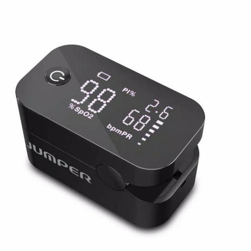 Foto Produk Oximeter Fingertip Pulse Sp02 Alat ukur saturasi oksigen dalam darah j - Black dari bajunisa