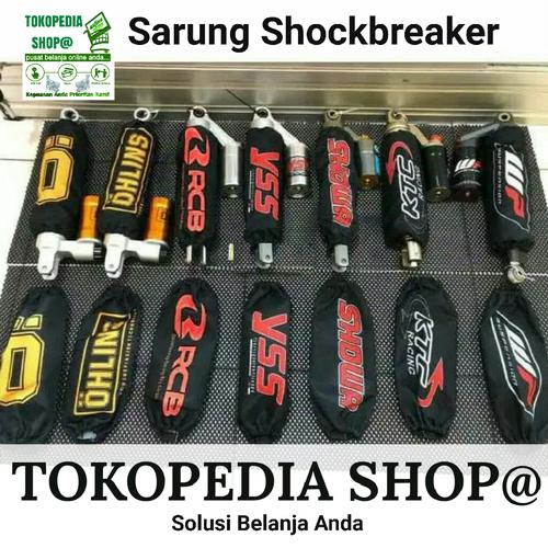 Foto Produk Sarung Shockbreaker Cover shock Ohlins. Showa. Wp. Ktc. Yss. Rcb. Nmax dari tokopedia shop@