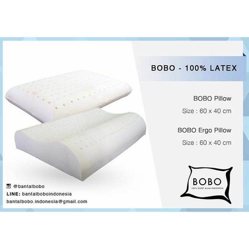 Foto Produk Bantal Tidur BOBO ( karet alam asli INDONESIA ) Stock terbatas dari DUNLOPILLO